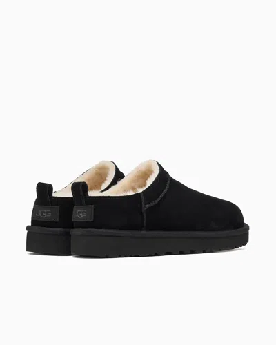 Ugg Classic Micro Suede Sheepskin Boots In Black