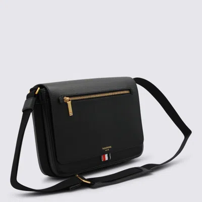 Thom Browne Black Messenger In Black