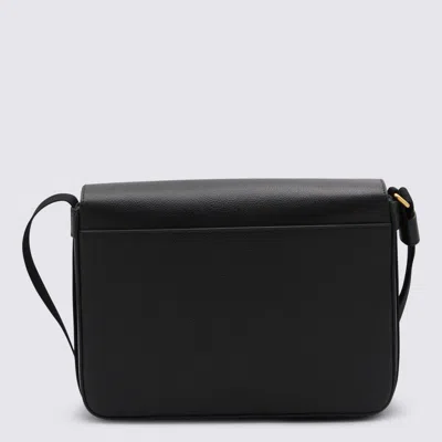 Thom Browne Black Messenger In Black
