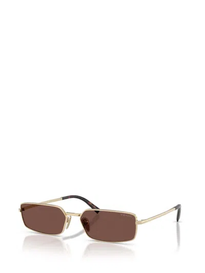 Prada Eyewear Rectangular Frame Sunglasses In Neutral