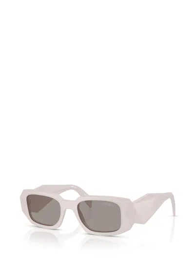 Prada Eyewear Rectangular Frame Sunglasses In Neutral
