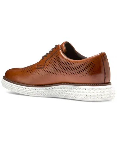 Cole Haan Originalgrand 2.0 Leather Oxfords In Brown