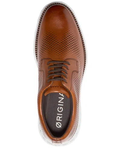 Cole Haan Originalgrand 2.0 Leather Oxfords In Brown