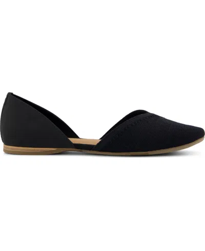 Toms Gemma Flat In Black