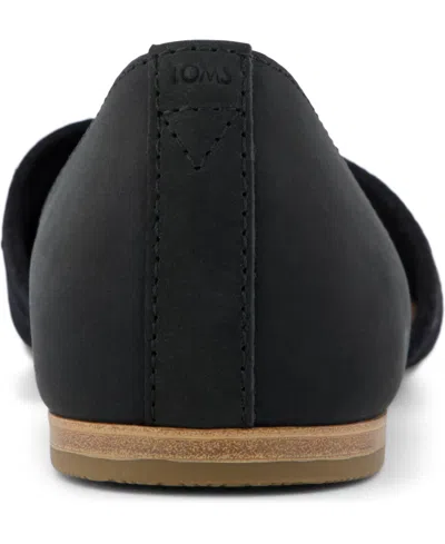 Toms Gemma Flat In Black