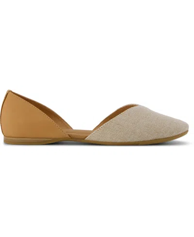 Toms Gemma Flat In Brown