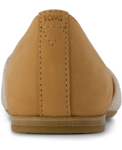 Toms Gemma Flat In Brown