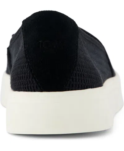 Toms Asher Platform Slip-on Sneaker In Black