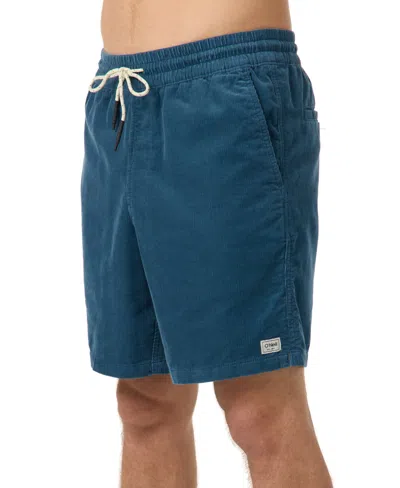 O'neill Og Corduroy Drawstring Shorts In Blue