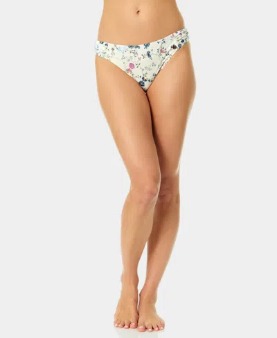 Cece Side Ruched Bottom In White