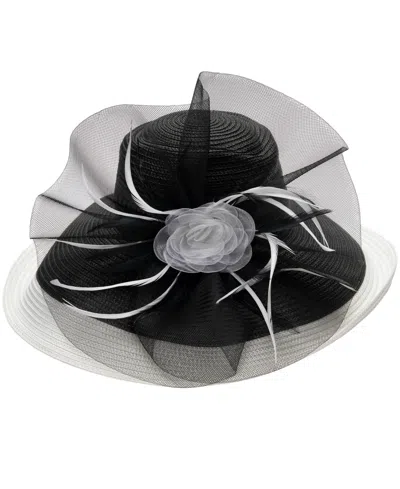 August Hats Spectator Romantic Profile Hat In Multi