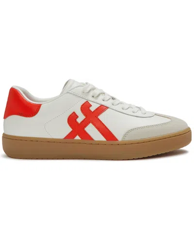 Fitflop The Dash T-toe Leather Sneakers In Multi