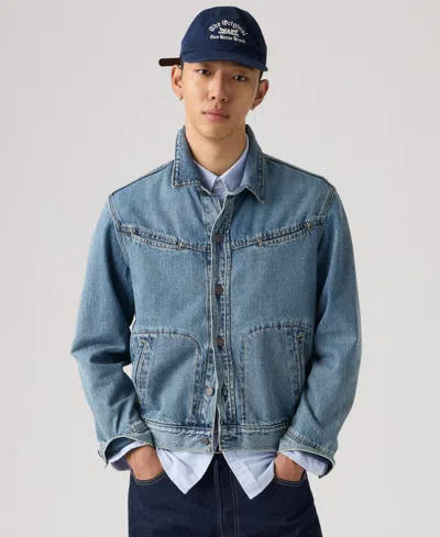 Levi's Men's Button-front Trucker Jacket In Blue