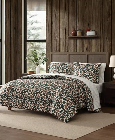Eddie Bauer Mod Camo Print 7-pc. Comforter Set, Full In Multi