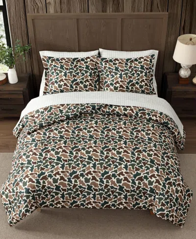 Eddie Bauer Mod Camo Print 7-pc. Comforter Set, Full In Multi