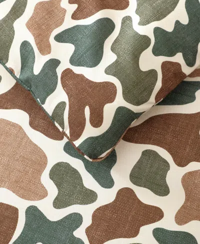 Eddie Bauer Mod Camo Print 7-pc. Comforter Set, Full In Multi