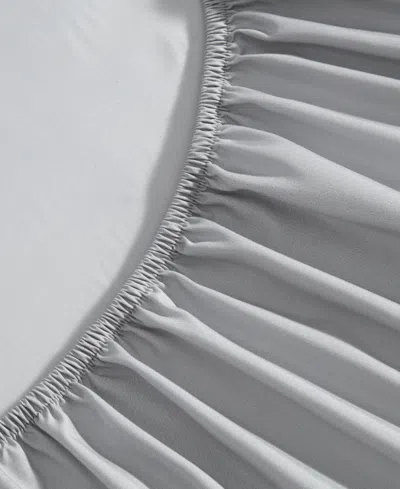 Eddie Bauer Highland Chill Solid Temperature Regulating Sheet Set In Gray