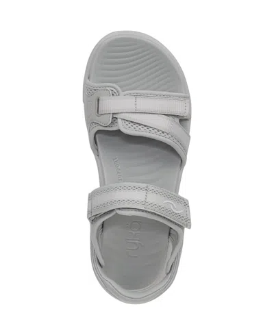 Ryka Devotion Max Sandal In Gray