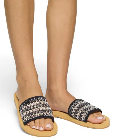 Roxy Riviera Slide Sandal In Black