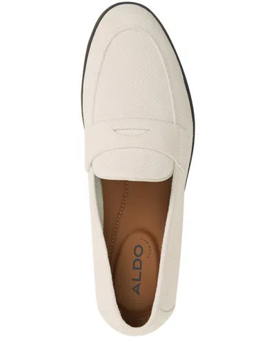 Aldo Garret Penny Loafer In White