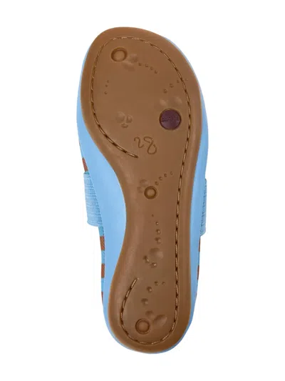 Camper Right Striped Strap Ballerinas In Multi