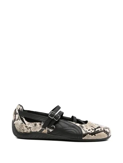 Puma Speedcat Ballet Snake Woman Black And Beige