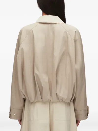 3.1 Phillip Lim Buttoned Jacket In Gray