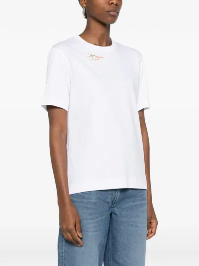 Simone Rocha Appliqué T-shirt In White