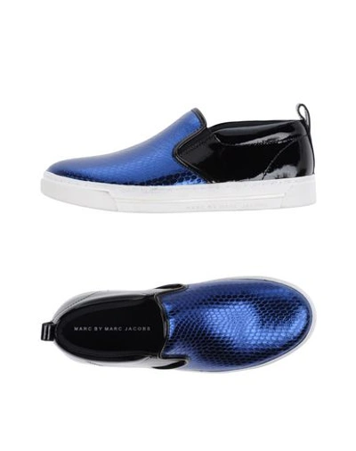 Marc By Marc Jacobs Sneakers In Dark Blue