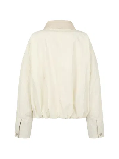 Tomboy Collared Jacket In Neutral