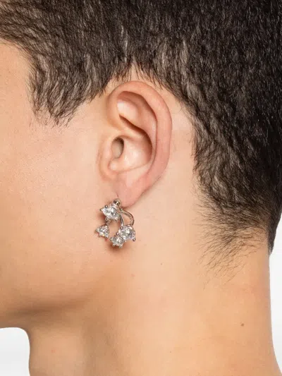 Panconesi Constellation Earrings In White