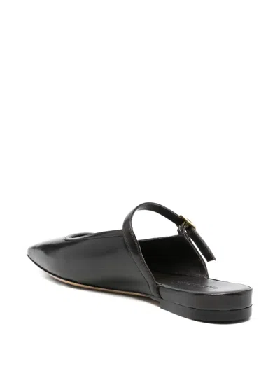 Mara Bini Buckle Strap Mules In Multi