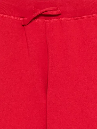 Dsquared2 Drawstring Logo Shorts In Red