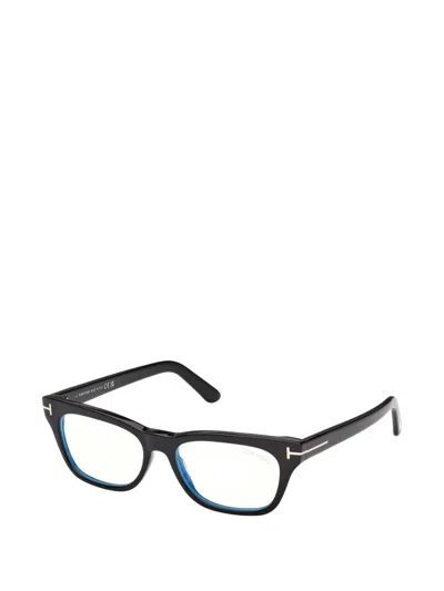 Tom Ford Square-frame Glasses In Black