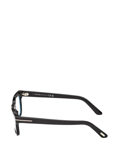 Tom Ford Square-frame Glasses In Black