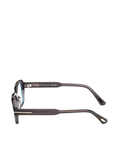 Tom Ford Square-frame Glasses In Brown