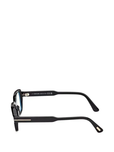Tom Ford Square-frame Glasses In Black