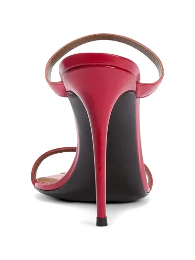 Giuseppe Zanotti Intriigo Jewelry Metal-detail Sandals In Red