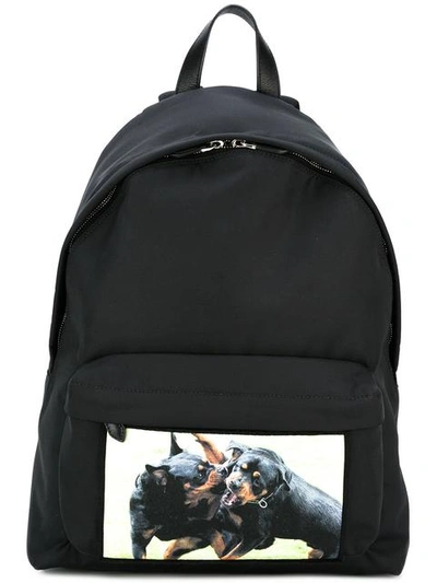 Shop Givenchy Rottweiler Print Backpack