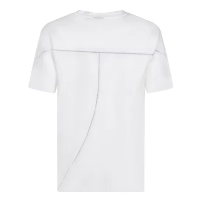 Thom Krom Stitched T-shirt In White