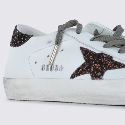 Golden Goose Deluxe Brand Women Super Star Leather Sneakers In Neutral