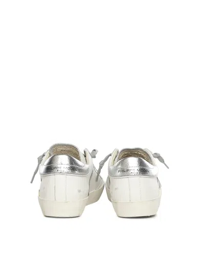 Philippe Model Prsx Leather Sneaker In Multi