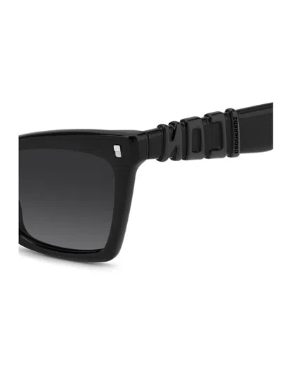 Dsquared2 Cat-eye Sunglasses In Black