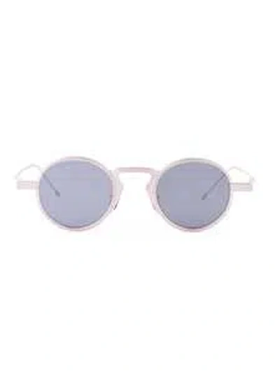 Thom Browne Round-frame Sunglasses In Blue