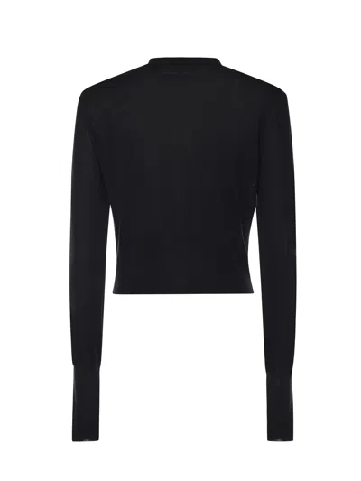 Vivienne Westwood Cropped Cardigan With Distinctive Buttons And Embroidered Emblem In Black