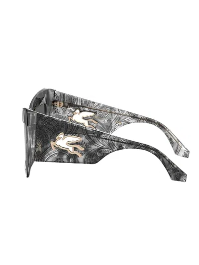 Etro Mania Oversized-frame Sunglasses In Gray