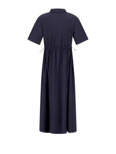 Herno Dresses Blue In Blue