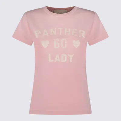 Valentino Garavani Printed Cotton T-shirt Clothing In Pink