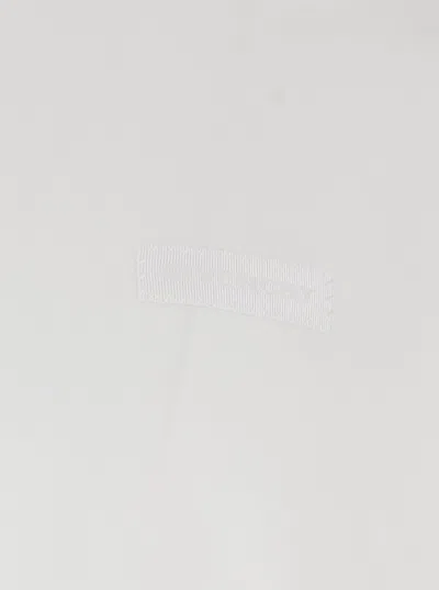 Givenchy Men White Crew Neck T-shirt With Logo On Front And Back In Cotton Man In White