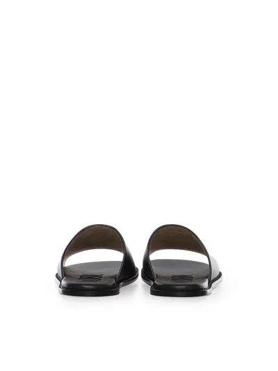 Loewe Flex Anagram Slide Sandals For Men In Black